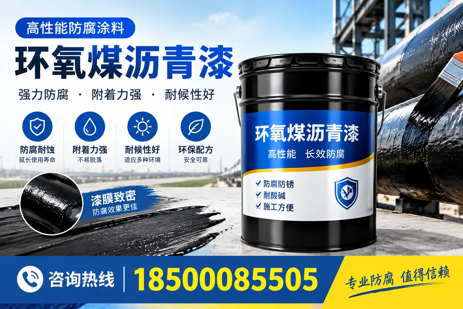环氧煤沥青漆使用中的常见问题解答，和田用户必看